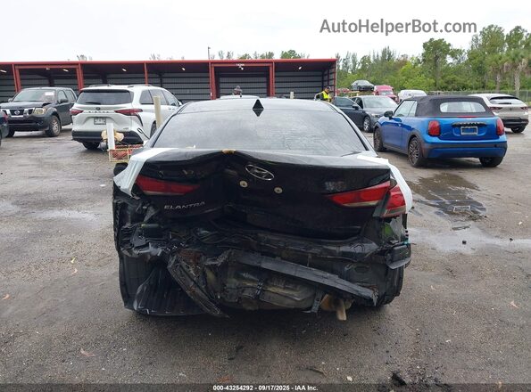 5NPD84LF3JH333203 2018 HYUNDAI ELANTRA Black Вид спереду