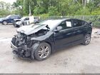 2018 Hyundai Elantra Sel Black vin: 5NPD84LF3JH333203