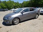2020 Hyundai Elantra Sel Gray vin: 5NPD84LF3LH524378