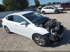 2020 Hyundai Elantra Sel White vin: 5NPD84LF3LH585293