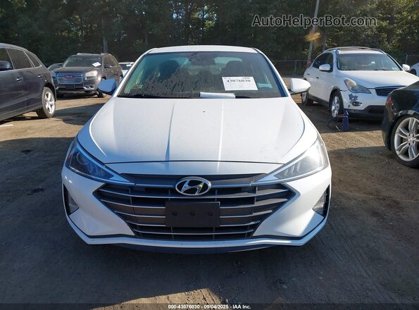 5NPD84LF4LH569507 2020 HYUNDAI ELANTRA White Սարքավորումների վահանակի տեսք