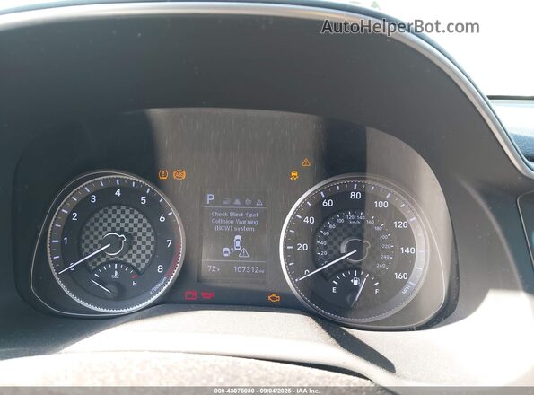 5NPD84LF4LH569507 2020 HYUNDAI ELANTRA White Հետևի նստատեղերի տեսք