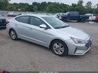 2020 Hyundai Elantra Sel Silver vin: 5NPD84LF7LH519099