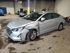 2020 Hyundai Elantra Sel Silver vin: 5NPD84LF8LH507012