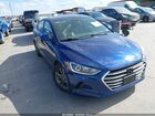 2018 Hyundai Elantra Sel Blue vin: 5NPD84LF9JH266428