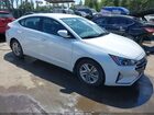 2020 Hyundai Elantra Sel White vin: 5NPD84LF9LH518391