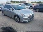 2020 Hyundai Elantra Sel Silver vin: 5NPD84LFXLH623182
