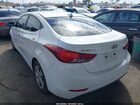 2016 Hyundai Elantra Value Edition Белый vin: 5NPDH4AE3GH713824