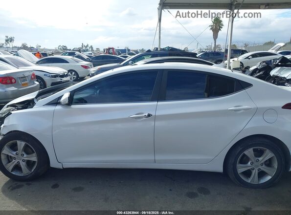5NPDH4AE3GH713824 2016 HYUNDAI ELANTRA Белый Панорамный вид салона 360°