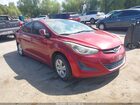 2016 Hyundai Elantra Se Красный vin: 5NPDH4AE4GH709863