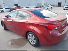 2016 Hyundai Elantra Se Красный vin: 5NPDH4AE5GH744654