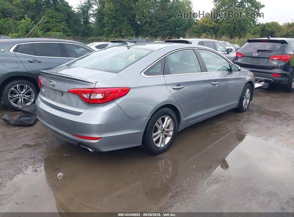 5NPE24AF2HH504462 2017 HYUNDAI SONATA Silver Задня права чверть