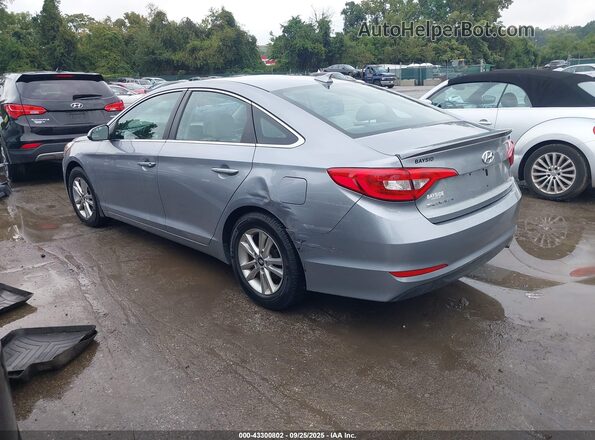 5NPE24AF2HH504462 2017 HYUNDAI SONATA Silver Задня ліва чверть