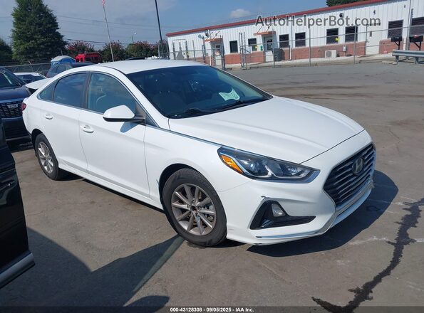 5NPE24AF2JH680983 2018 HYUNDAI SONATA White Панорамний вид салону 360°