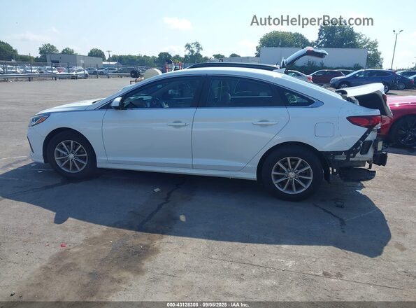 5NPE24AF2JH680983 2018 HYUNDAI SONATA White 