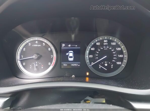 5NPE24AF2JH711598 2018 HYUNDAI SONATA Silver Вид задніх сидінь