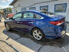 2018 Hyundai Sonata Sport Синий vin: 5NPE34AF0JH660549