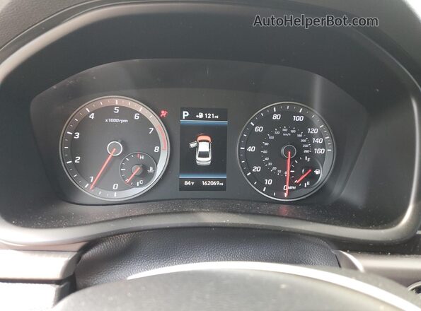 5NPE34AF6JH708491 2018 HYUNDAI SONATA Gray Instrument cluster view
