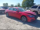 2020 Hyundai Sonata Sel Red vin: 5NPEF4JA4LH002912