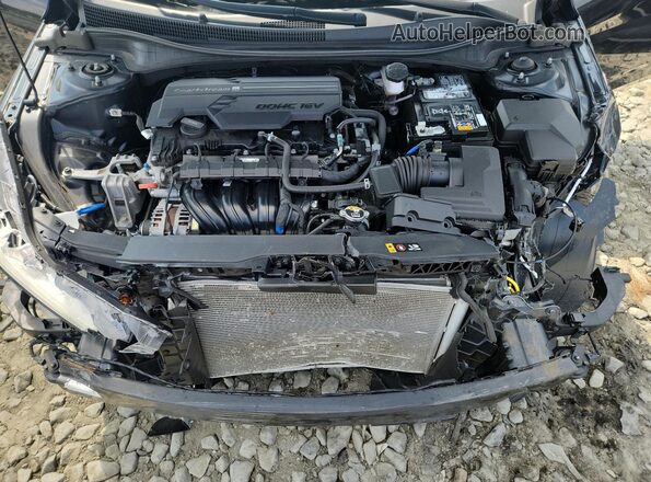 5NPLL4AG3MH021117 2021 HYUNDAI ELANTRA Black Rear interior view