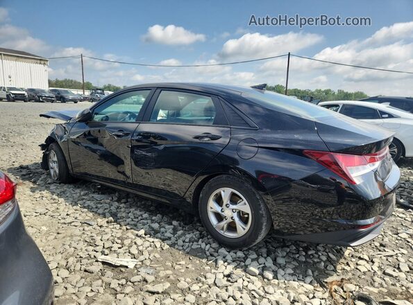5NPLL4AG3MH021117 2021 HYUNDAI ELANTRA Black Rear left