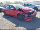 2022 Hyundai Elantra Sel Red vin: 5NPLM4AG3NH076259