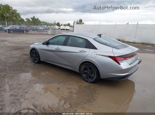 5NPLM4AGXNH063847 2022 HYUNDAI ELANTRA Серебряный Задняя левая четверть