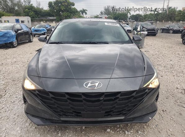 5NPLS4AG4MH028855 2021 HYUNDAI ELANTRA Gray Вид спереду