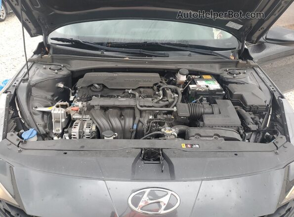 5NPLS4AG4MH028855 2021 HYUNDAI ELANTRA Gray Вид задньої частини салону