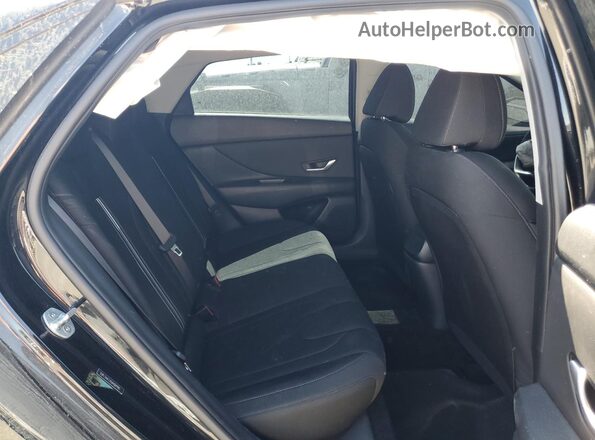5NPLS4AGXMH009985 2021 HYUNDAI ELANTRA Черный Вид задних сидений