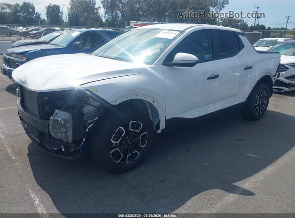 5NTJB4AE5RH096838 2024 HYUNDAI SANTA CRUZ White Передня ліва чверть
