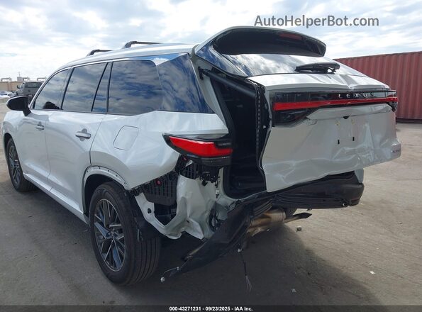 5TDAAAA6XSS017138 2025 LEXUS TX 350 White Դիմացի տեսք