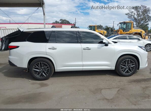 5TDAAAA6XSS017138 2025 LEXUS TX 350 White Սալոնի 360 աստիճան տեսք