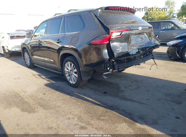 5TDAAAB55SS090830 2025 TOYOTA GRAND HIGHLANDER Черный Задняя левая четверть