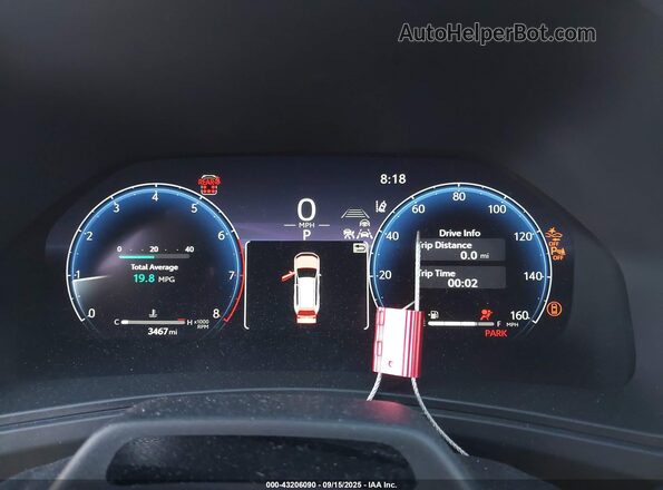 5TDAAAB55SS090830 2025 TOYOTA GRAND HIGHLANDER Черный Вид задних сидений