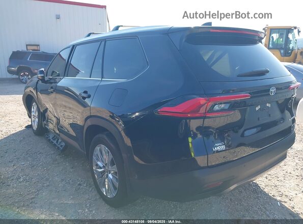 5TDAAAB57RS067446 2024 TOYOTA GRAND HIGHLANDER Black Trasero izquierdo