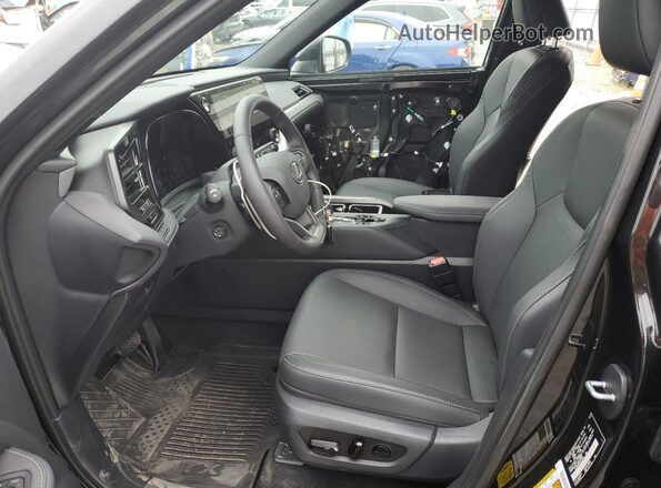 5TDAAAB66SS031049 2025 LEXUS TX Черный Вид салона спереди