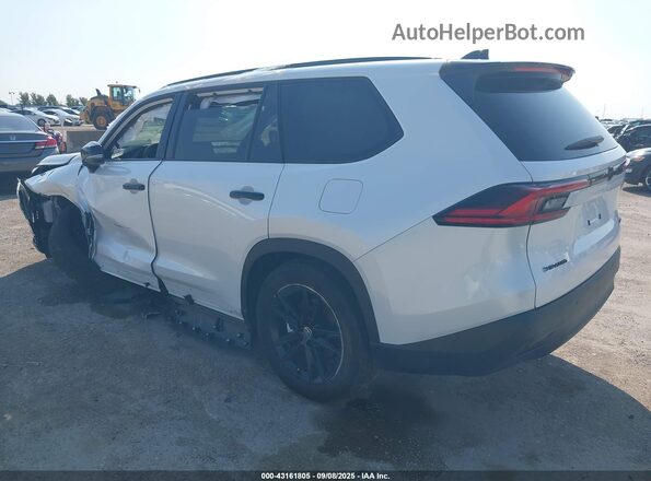 5TDACAB57SS056124 2025 TOYOTA HIGHLANDER HYBRID White Задня ліва чверть