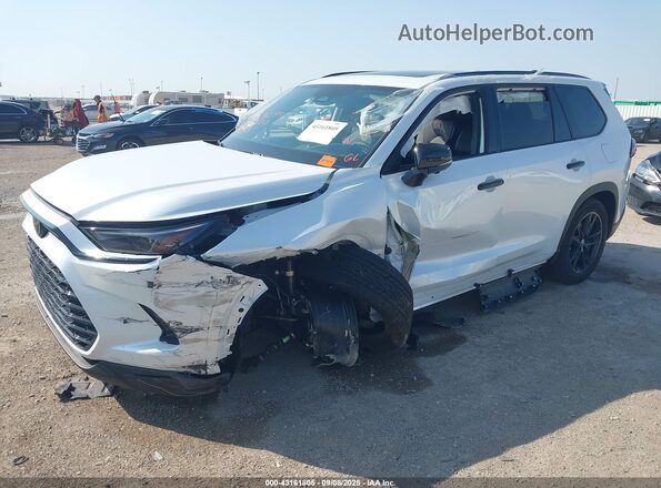 5TDACAB57SS056124 2025 TOYOTA HIGHLANDER HYBRID White Передня ліва чверть
