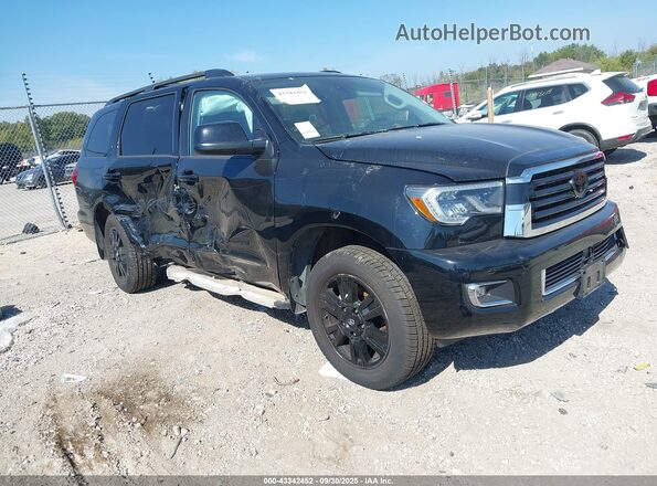 5TDBY5G12JS161834 2018 TOYOTA SEQUOIA Black Przód prawy