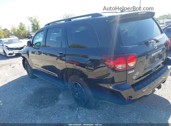 5TDBY5G12JS161834 2018 TOYOTA SEQUOIA Black Tył lewy