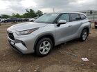 2020 Toyota Highlander L Серебряный vin: 5TDBZRBHXLS047267