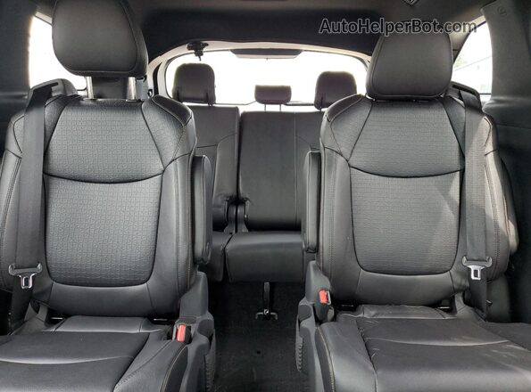5TDCSKFC5SS183934 2025 TOYOTA SIENNA Gray Вид задніх сидінь