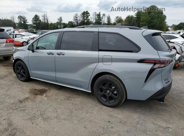 5TDCSKFC5SS183934 2025 TOYOTA SIENNA Gray Задня ліва чверть
