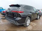 2021 Toyota Highlander L Черный vin: 5TDCZRAHXMS063492