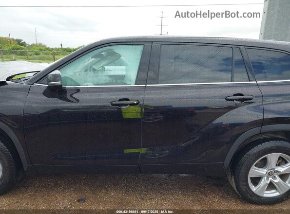 5TDCZRAHXMS063492 2021 TOYOTA HIGHLANDER Черный 