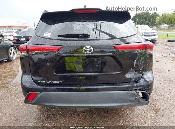 5TDCZRAHXMS063492 2021 TOYOTA HIGHLANDER Черный 