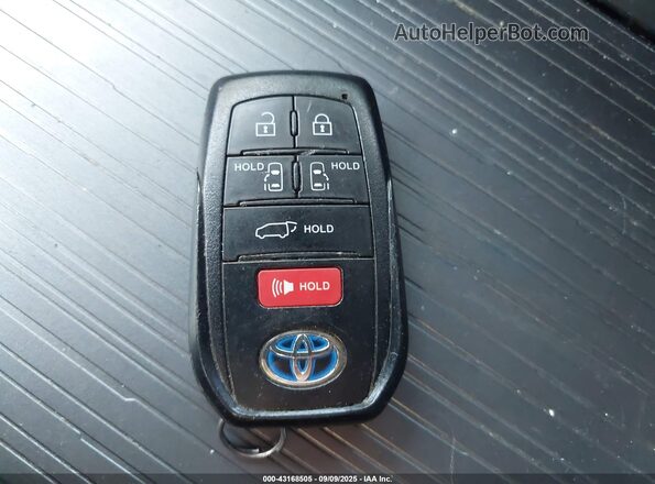 5TDDRKEC2MS021750 2021 TOYOTA SIENNA Gray Вид панелі приладів