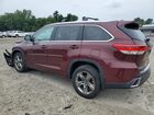 2018 Toyota Highlander Limited Red vin: 5TDDZRFH1JS827805