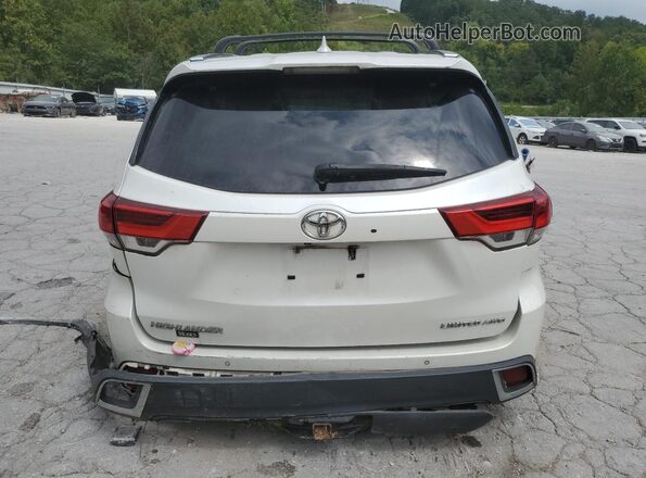 5TDDZRFH3JS843150 2018 TOYOTA LIMITED Белый Вид сзади